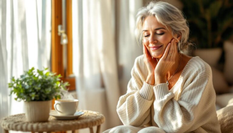 ontdek dit eenvoudige ochtendgebaar dat je teint zichtbaar jonger maakt na je 45e. voel je fris en stralend elke dag!