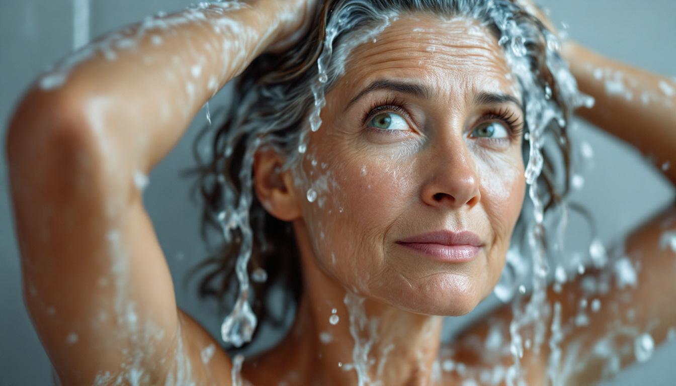 ontdek waarom je haar na je 50e zwakker wordt door een veelgemaakte fout onder de douche en hoe je dit kunt voorkomen voor gezond, sterk haar.